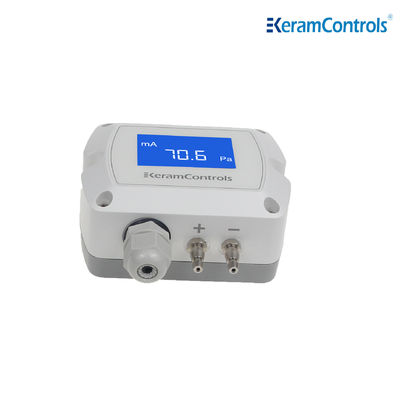 HVACのための0-10V LCDの表示の差動圧力送信機