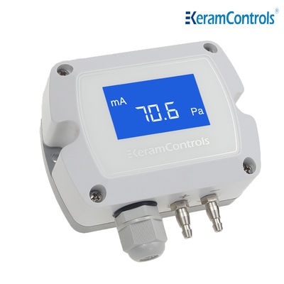HVACのための-100~100pa LCDの表示の差動圧力送信機