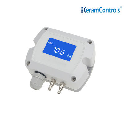 HVACのための-100~100pa LCDの表示の差動圧力送信機