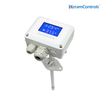 多用的な工業用湿度温度センサー -40C ··· 80C 壁/管の設置用