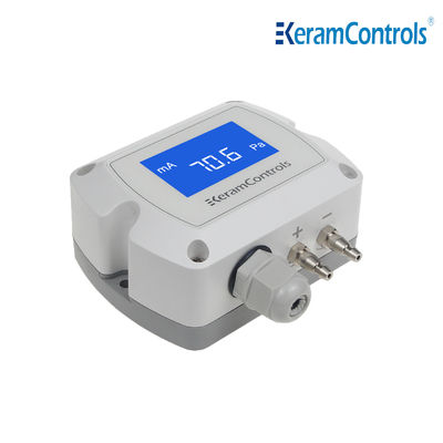 HVACのための-100~100pa LCDの表示の差動圧力送信機