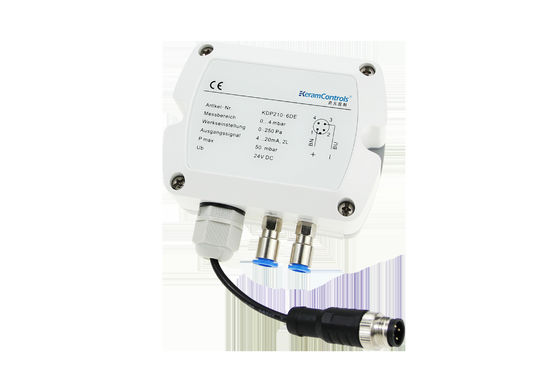 KDP210AC RS485 LCD ディスプレイ Hvac クリーンルーム用差圧トランスミッター